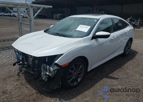 2019 Honda Civic Ex z USA, uszkodzony, nr VIN 19XFC1F32KE000617